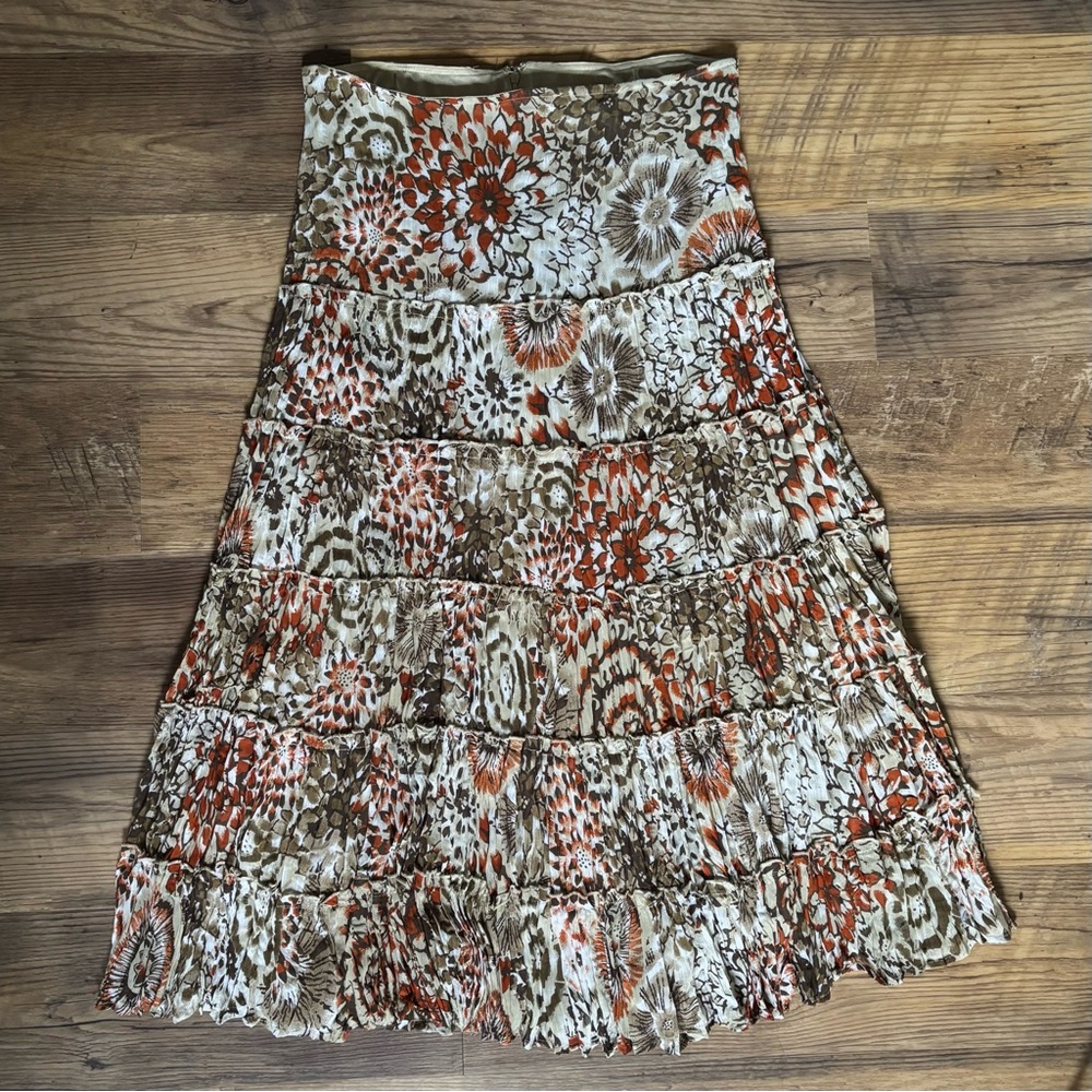 Fairycore Vintage Flowy Skirt🧚🏻